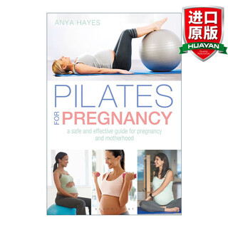 Pilates for pregnancy, original english version, pilates during pregnancy, safe fitness guide for expectant mothers, english version, imported original english book