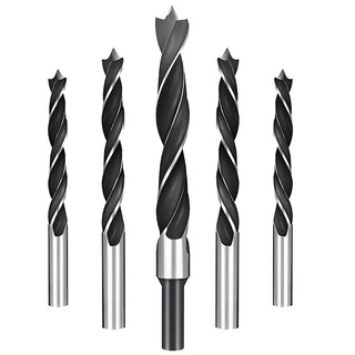 Baolian woodworking drill three-point drill punching electric drill twist rotor branch drill hole opener multi-functional set 8.0mm