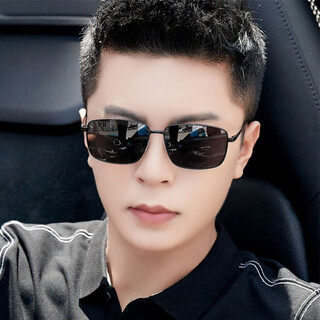 Par just new polarized sunglasses for men, driver-specific sunglasses and fishing glasses, black model