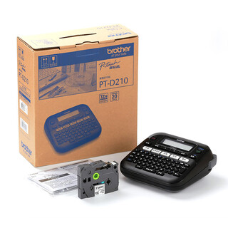 Brother pt-d210 label printer label printer portable entry-level label machine multiple power supply modes