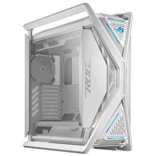 95% new asus rog hyperion white genesis chassis, dual c-port optimized version, compatible with rog maximus 800 series motherboards/supports eatx motherboards