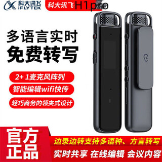Iflytek iflytek recording pen h1pro voice-to-text recording pen, ultra-long standby, professional high-definition 32g