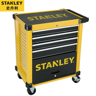 Stanley (stanley) auto repair mobile tool cart cart tool cabinet workshop tool cart storage cart tool rack storage rack parts 4 drawer type stst74305-8-23