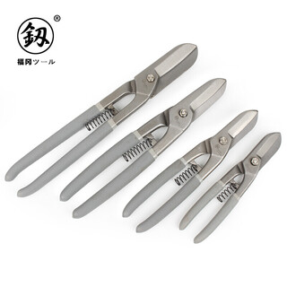 釰japan fukuoka tools iron shears aviation scissors industrial grade heavy-duty iron shears iron mesh scissors 鰰 8 inches (200mm) fo-4402