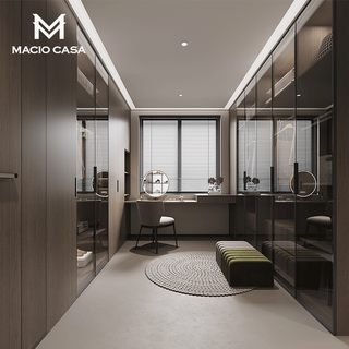 Marg whole house custom wardrobe integral bedroom cloakroom master bedroom one door to top cabinet combination customization prepayment
