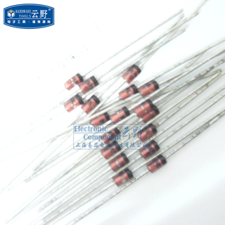 Gaoke meixin 1w zener diode glass tube direct plug 1n4744 1w/15v 10 pcs