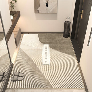 Gudie light luxury entry door floor mat can be cut high-end entrance entrance anti-slip entry mat resistant to dirty door household lianjia 100*100cm newly upgraded 7th generation/formaldehyde free ratio