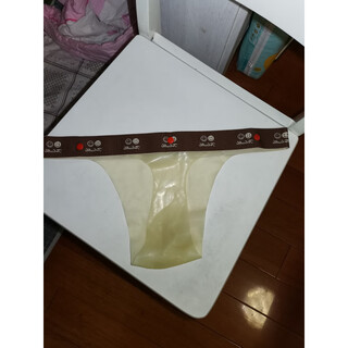 Universal cool and safe sexy underwear, cool safety pants to prevent contact with body fluids, men's health thong underwear for menstrual period, latex-free, customized triangle latex, one size fits all