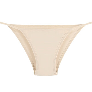 Aquaplay korean anti-exposure pants swimming dance bikini thin briefs leggings skin color invisible underwear women's thin skin color m (85-105jin jin equals 0.5 kg)