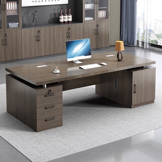 Shengli single desk boss desk executive desk office manager supervisor financial computer desk 1.4*0.6 single desk