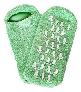 Rucci moisturizing gel booties various colors (pink/*/purple) 2 pack