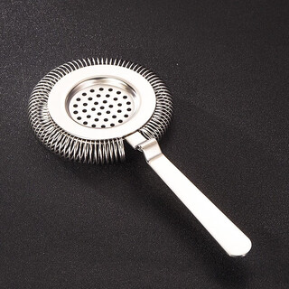 Wilkie stainless steel ice filter ice separator cocktail glass spring bartender wine strainer filter shaker tool strainer ordinary hawthorne mirror version