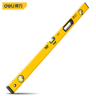 Deli level strong magnetic household high-precision solid multi-function ruler measuring level plumber dl290800 precision milled bottom level 800mm
