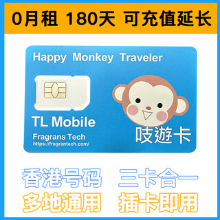 Hong kong hutchison greater china internet card 4g high speed data study abroad/travel 0 monthly rental 180 days free sms message hong kong 500m day card 180 days