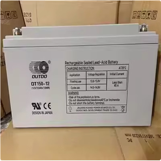 Olite outdo battery ot- 6-fm-12v65ah75a100a120a150a200 for fire protection ups ot- 6-fm-12v150ah