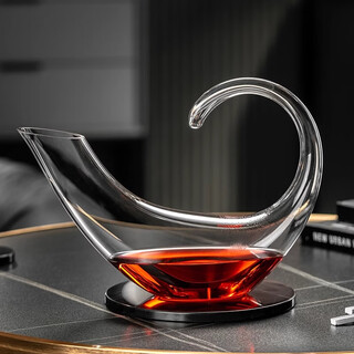 Genasi red wine decanter home set european luxury high-end crystal red wine cup glass red wine decanter decanter scorpio decanter + crystal 2 pieces 400ml