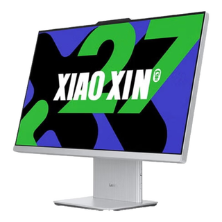 95% new lenovo xiaoxin all-in-one desktop computer 27 inches (core 13th generation i5-13420h 16g 1tb ssd camera win11) yunying
