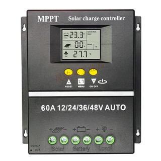 Mppt solar controller automatic universal 12v24v36v48v lithium battery customization solar controller-60a