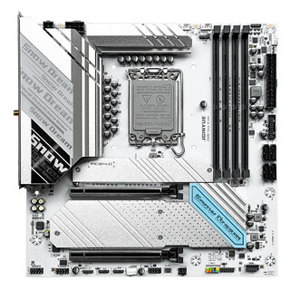
Jingyue Z790M Snow Dream motherboard DDR4/DDR5 memory support i5 14600KF/13600KF/13700K (Intel Z790/LGA 1700 pin) Jingyue Z690M Snow Dream main