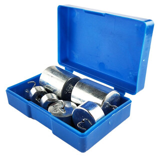 Shanghai education metal hook code junior high school physics teaching instrument bend hook mechanics combination experiment equipment combination 200g*2+50g*2+20g*2+10g