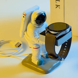 Mssm is suitable for huawei watch watch5/4pro/gt6/6pro5/4/3 charging bracket, wireless charger bracket, watch charging base ornament, white