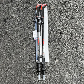 Leki german aluminum alloy hiking poles shock-absorbing external locking kelp makalu cressida new pair of makalu thick poles (6522