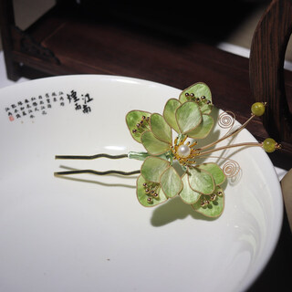 Meng junchen's butterfly hairpin, intangible velvet flower, ancient style, rocking hairpin, ming dynasty hanfu, women's bun headdress, decorative hair accessories, style 2