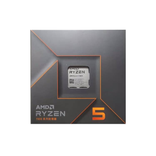 AMD 锐龙7500F 7600X 7700X 7800X 3D 7900X 8500G 8600G 9600X 9700X 9900X 9950X处理器 R5 7500F 盒装（无核显）