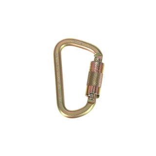 3m dbi-sala saflok steel hook 3600 lb self-closing/locking door 1.91 cm gold