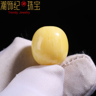 Dl 1998 fat donglai same style beeswax single bead natural old style barrel beads waist beads with bead top beads bracelet accessories diamond star and moon floating flower barrel beads 16mm/piece