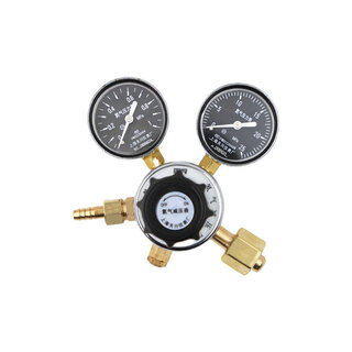 氮气减压器氮气压力表1*25mpa调压阀氮气压力表 YQD-7