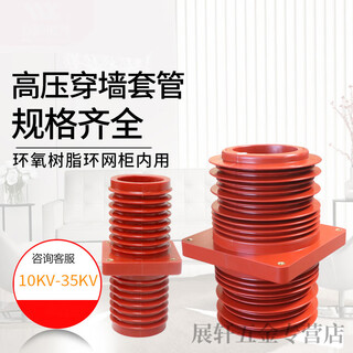 Dishantai customized high-voltage wall bushing tg1 tg2tg3tg4 epoxy resin ring network cabinet for 10kv-35kv wall penetration customization