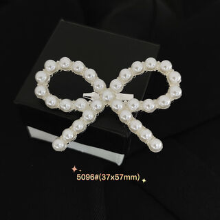 Suiyuxianyan new hao stone diamond brooch bow tie pin anti-exposure fashion accessories design 5096 (37x57mm)