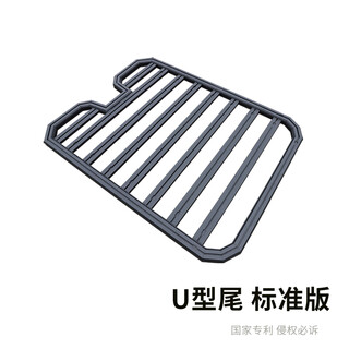 Beijing bj40 bj30 lincoln aviator patrol patrol roof rack frame expansion platform suv modification special l3 platform 2.2 meters aluminum alloy u-shaped