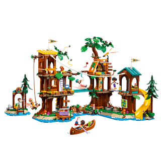 95% new lego building block building friends 42631 adventure tree house 8 years old + girl children's toy birthday gift
