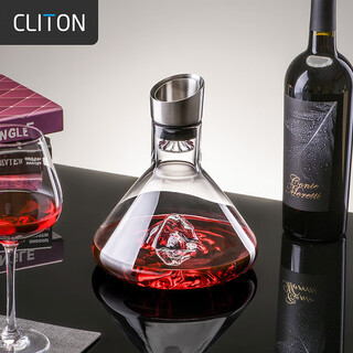 Cliton waterfall red wine decanter glass fast wine decanter household filter pourer wine divider wine jug