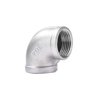 Jomoking stainless steel pipe fittings with thread 1/piece stainless steel threaded elbow dn40