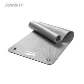 Joinfit yoga mat pilates home hanging non-slip, odorless, rebound and non-deformation professional fitness training mat gray