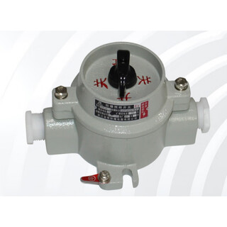 Explosion-proof lighting switch knob light switch single double triple single control double control sw10 16bzm220v380v explosion-proof foot switch
