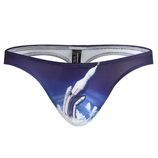 Please confidential shipping men's thong sexy u-protruding big bag sexy underwear men's fashionable sexual intercourse s space rocket