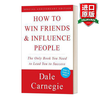 How to Win Friends and Influence People 英文原版 人性的弱点 英文版 进口英语原版书籍