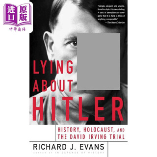 关于希特勒的谎言 剑桥大学历史学教授理查德 埃文斯 Lying About Hitler 英文原版 Richard J Evans