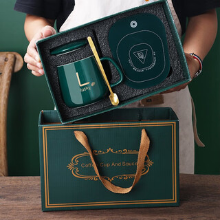 Winterpalace 55 degree constant temperature water coaster coffee cup ceramic mug birthday gift for boyfriend and girlfriend teacher commemorative custom warm cup - graduation gift for teacher gift box