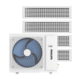 Philips central air conditioning level 1 energy efficiency 5 hp/large 5 hp/6 hp home multi-split hk1 series living room and bedroom embedded ceiling air conditioner one to four, three rooms and one living room 10 hp level 1 one to seven fac-jl260wc2e