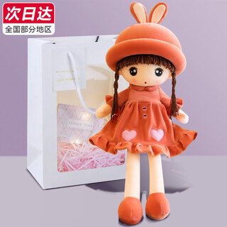 艾睿思兔子毛绒玩具玩偶小女孩布娃娃芭洋比公仔儿童睡觉抱枕生日礼物女