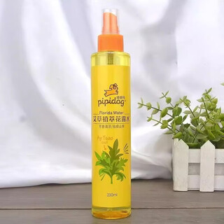 Pipi dog pipi dog toilet water 230ml honeysuckle, lavender and mugwort spray to remove prickly heat, relieve itching, cool and soothing water, mugwort 230ml*1 bottle