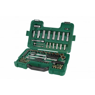 Sata 86-piece 6.3x12.5mm series socket set ratchet socket wrench automotive tool set 09013 0901 09013/88-piece 6.3x12.5mm series socket