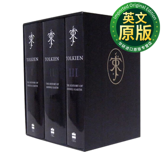 Tolkien's works collection, original english version, the lord of the rings, the hobbit, the lord of the rings, middle-earth, prose stories, imported fantasy original novels, english version, j. r. r. tolkien, middle-earth