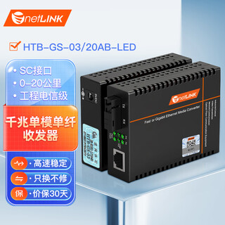 Netlink led large screen fiber optic transceiver lingxingyu novakalite color screen transceiver card photoelectric converter engineering telecommunications grade pair htb-gs-03/20ab-led