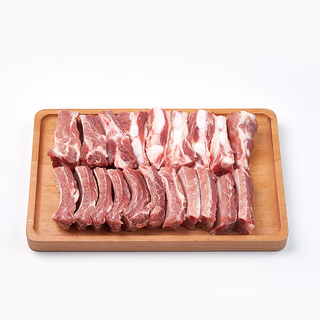 180 days white pig family pack chilled pork ribs with cartilage 1kg